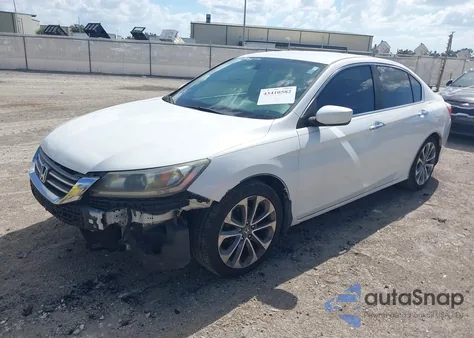 2014 Honda Accord Sport из США, поврежденный, VIN 1HGCR2F50EA047176